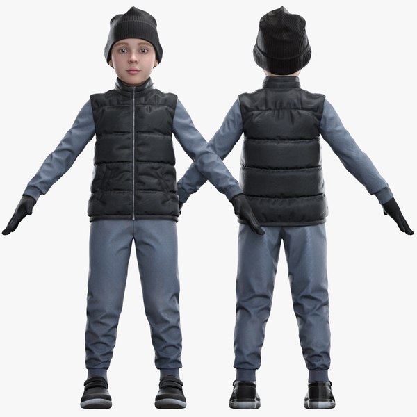 Child in west 3D