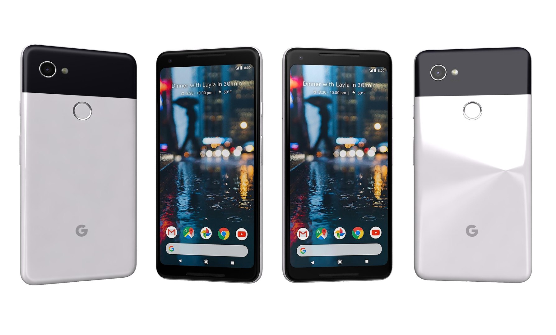 Google Pixel 2 Xl White 3d Model - Turbosquid 2080898