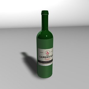 cinema4d wine bottle