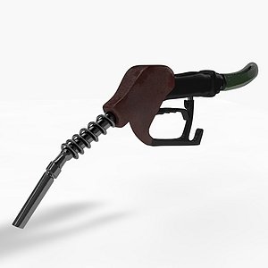 3D petrol pump model