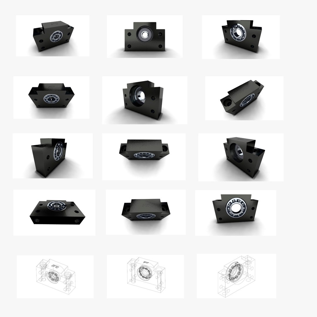 3D BF Support Collection - TurboSquid 2010289