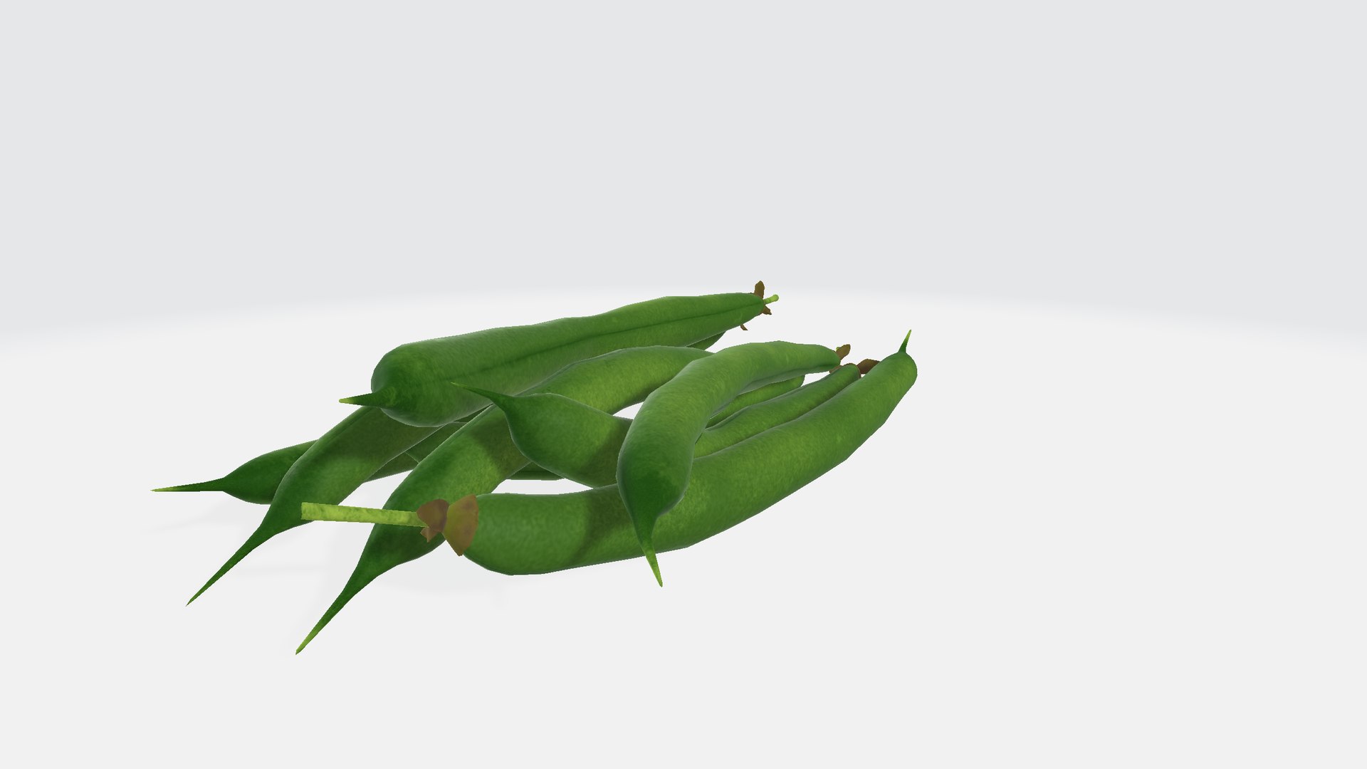 String Beans 3D - TurboSquid 2347694