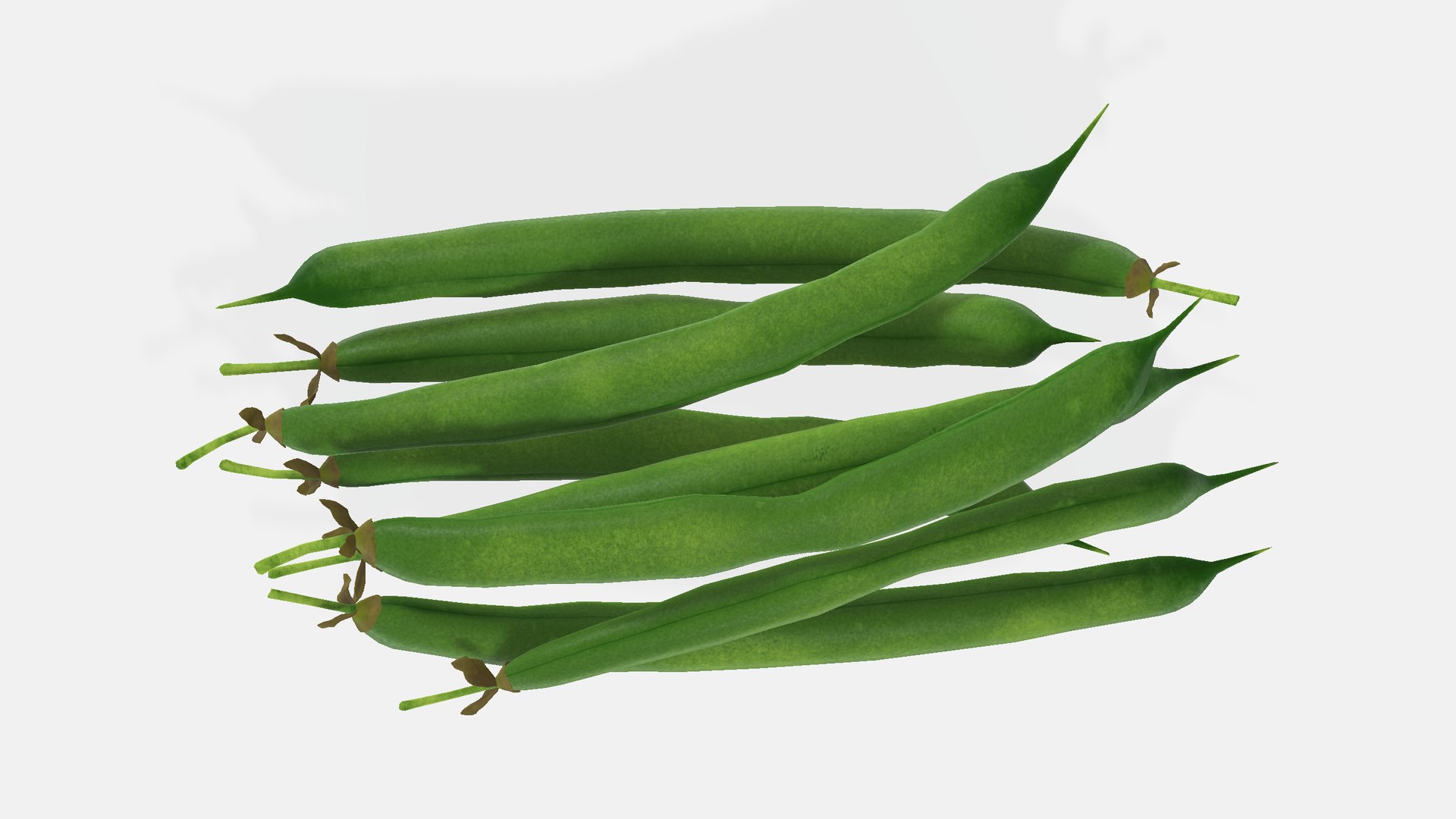 String Beans 3D - TurboSquid 2347694