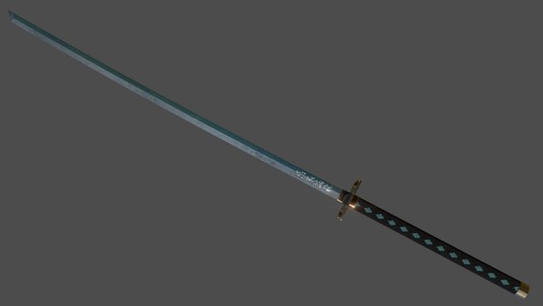 Demônio slayer tokitou muichirou espada nichirin lâmina névoa hashira  katana mistbreathing pequena arma modelo anime presente - AliExpress