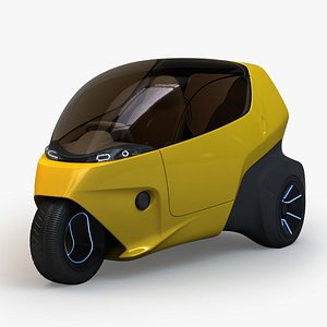 bemo three-wheeler concept 3D