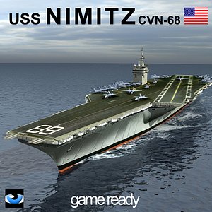 USS Nimitz Aircraft Carrier CVN68