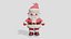 Simpatico cartone animato Babbo Natale