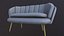 Искусный дизайн гостиной Диван Loveseat