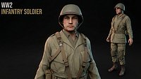 WW2 Infantry Soldier