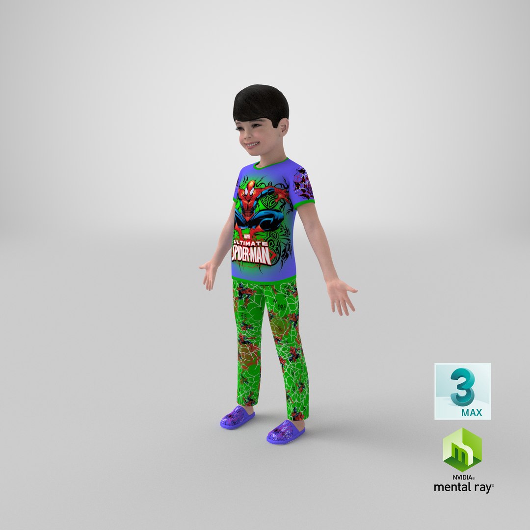 3D Asian Child Boy in Spiderman T-shirt https://p.turbosquid.com/ts-thumb/T2/zjrZlx/Pz/stemcell_max_mental_ray_render/png/1677529829/1920x1080/fit_q87/fcf6c8065273c616cfb05c5455d75f0fde585455/stemcell_max_mental_ray_render.jpg