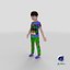 Asiatischer Kinderjunge im Spiderman-T-Shirt