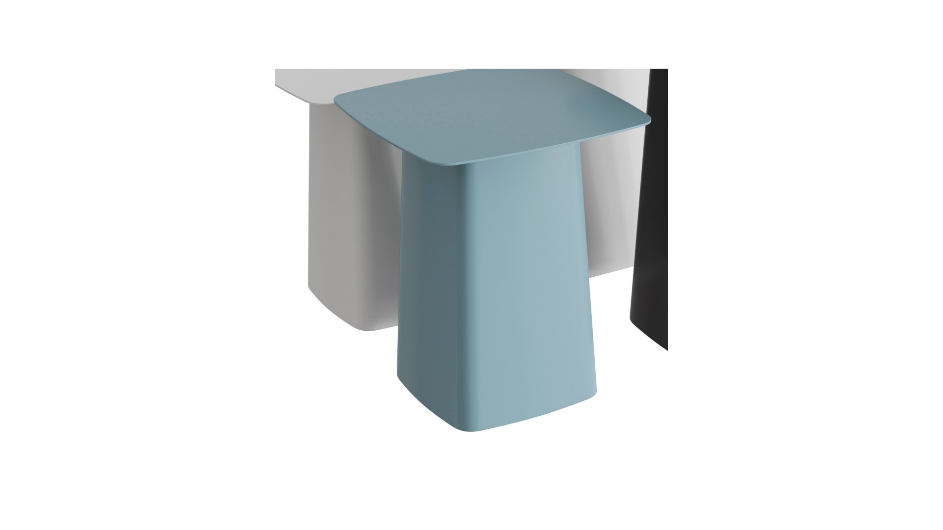 Metal Side Tables Outdoor 3D Model - TurboSquid 1941513