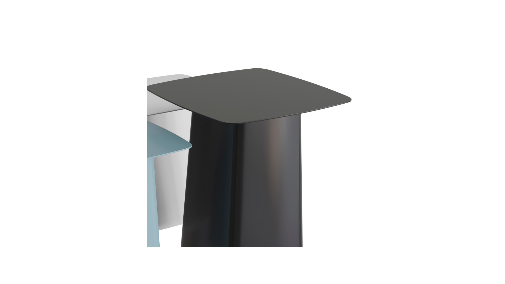 Metal Side Tables Outdoor 3D Model - TurboSquid 1941513