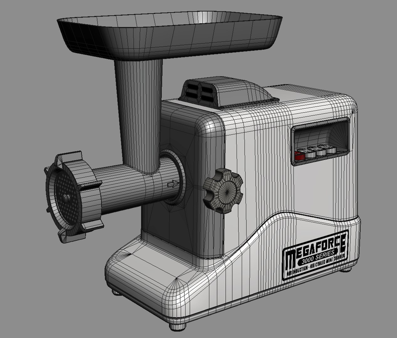Mincer Megaforce 3000 3d Model