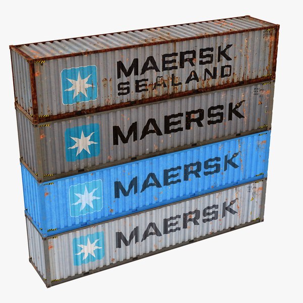 shipping container 3D