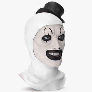 3D Clown Head v 7 Smiling model