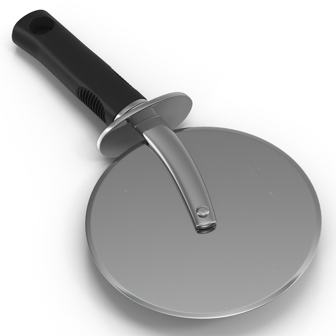 Pizza Wheel 3D model preview