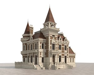3D Classic Renaissance Mansion