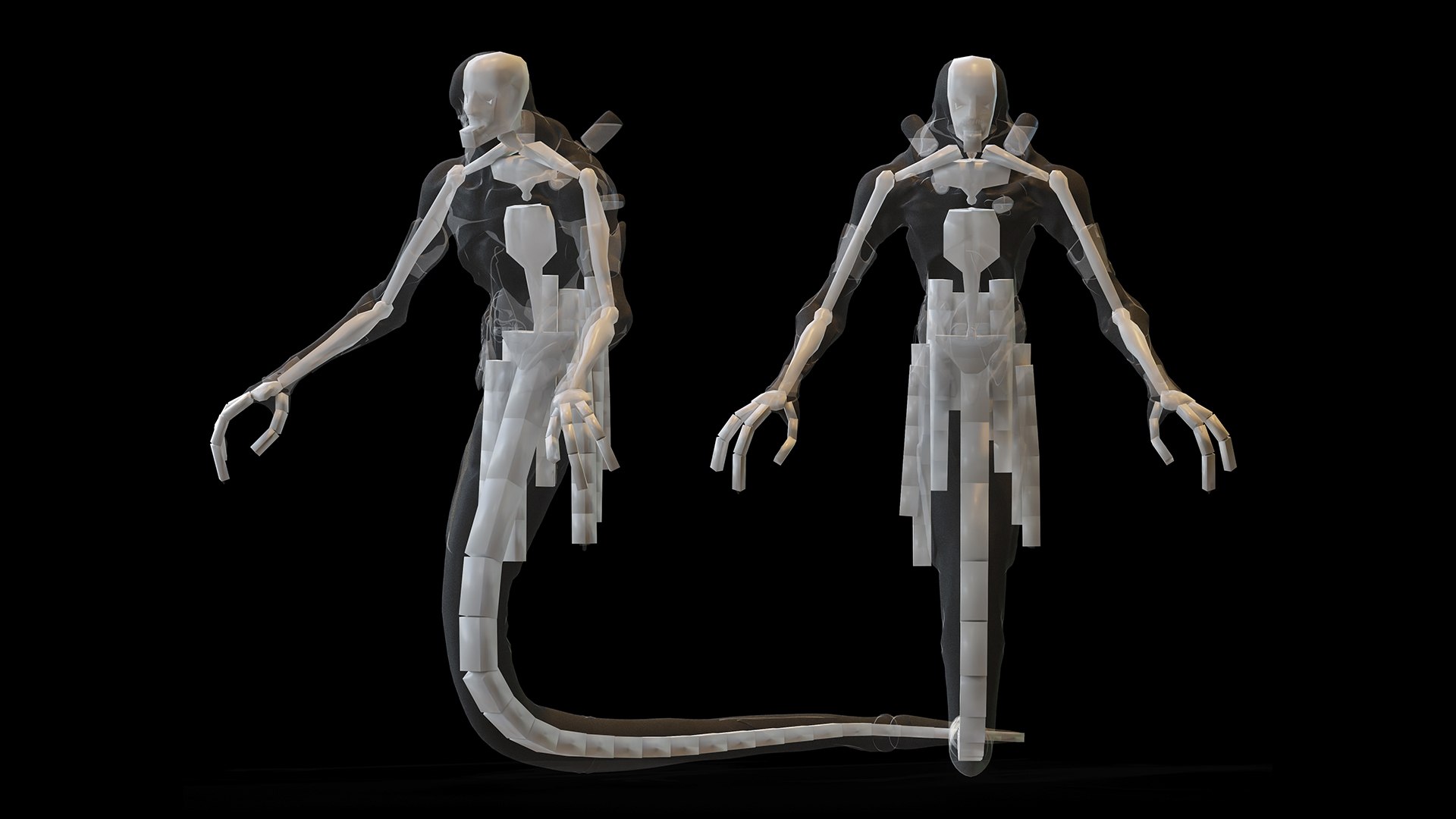 Sci Fi Horror Creature Model - TurboSquid 2382140