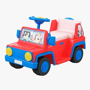 Bluey 6V Ride On Car Electric Car Kids