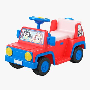 Bluey 6V Ride On Car Electric Car Kids