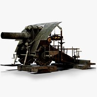 Big Bertha Cannon WW1