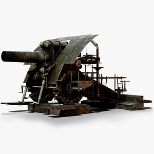 Big Bertha Cannon WW1