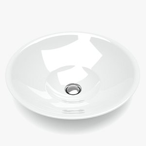 kohler bathroom sink conical 3D