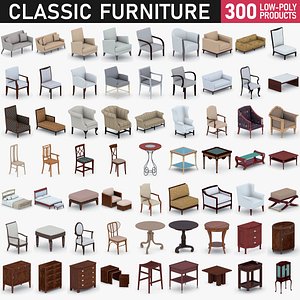 3D classic furniture - 300