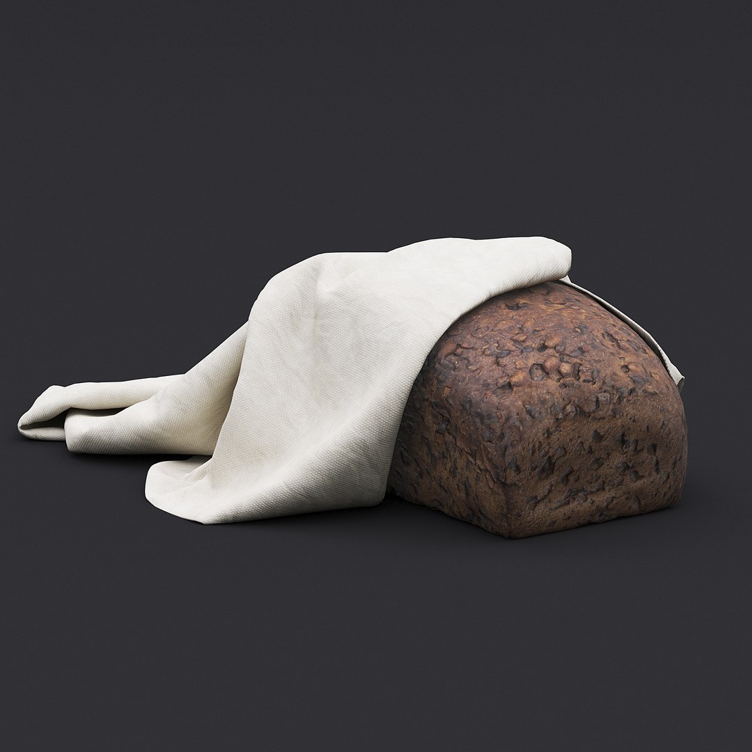 Loaf Of Bread II 3D model - TurboSquid 2110577