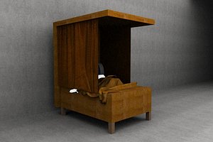 HO-Medieval-Bed.max