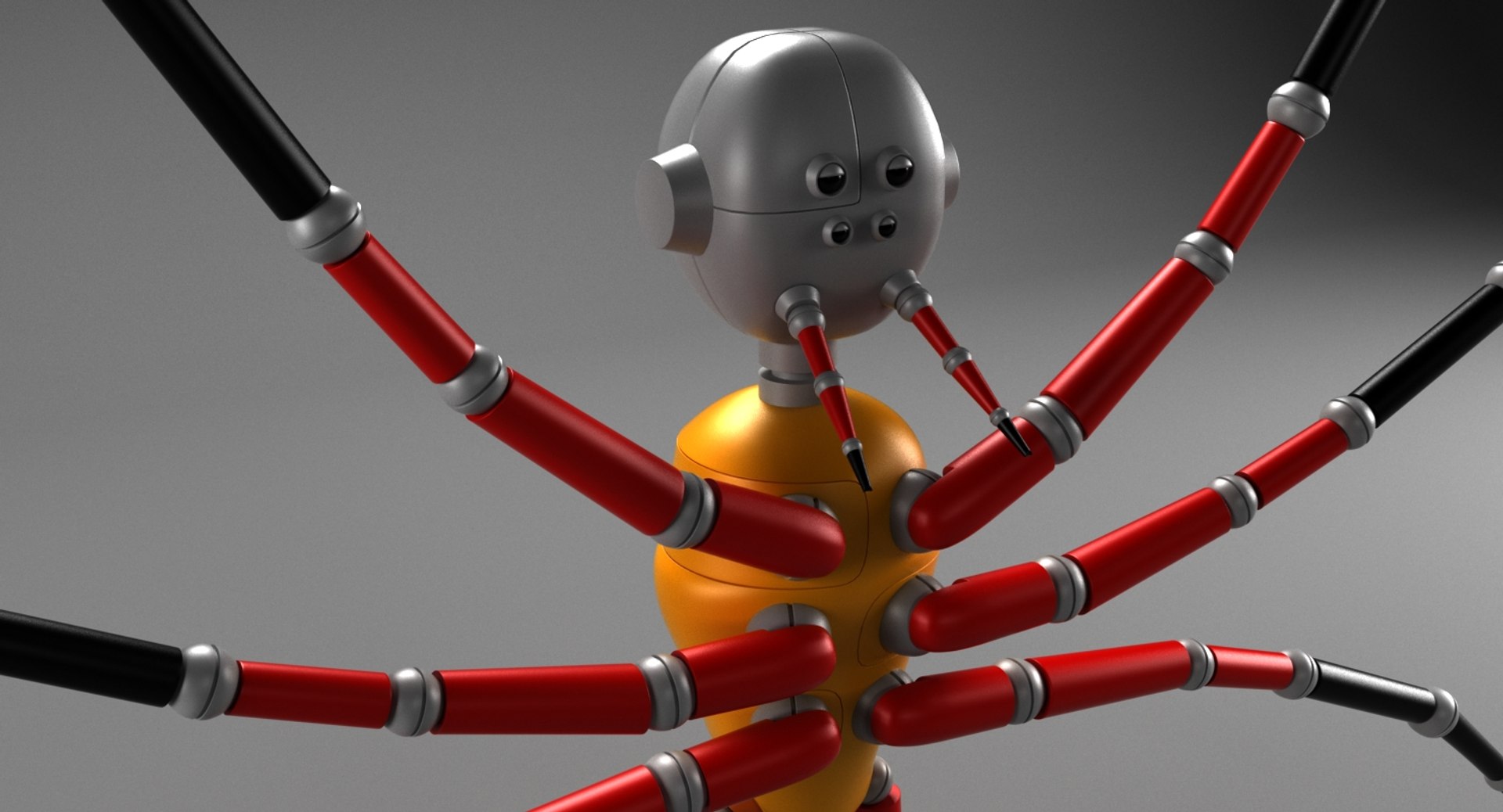 3D robot spider bot https://p.turbosquid.com/ts-thumb/T3/SyA1GX/tsVCTMwu/_04/jpg/1501335757/1920x1080/fit_q87/0077ea28f514b37a529f205e5054b5912ac67d20/_04.jpg