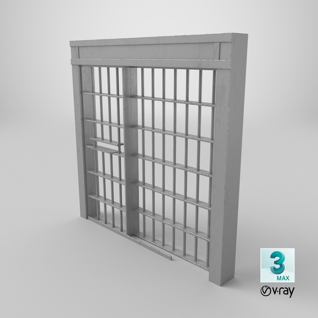 3D White Prison Door https://p.turbosquid.com/ts-thumb/T3/UWbxag/Fn/stemcell_max_vray_render/png/1780405742/1920x1080/fit_q87/7af2c551eb4a543059690cf7f5a1add6446b8ac6/stemcell_max_vray_render.jpg