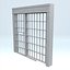White Prison Door