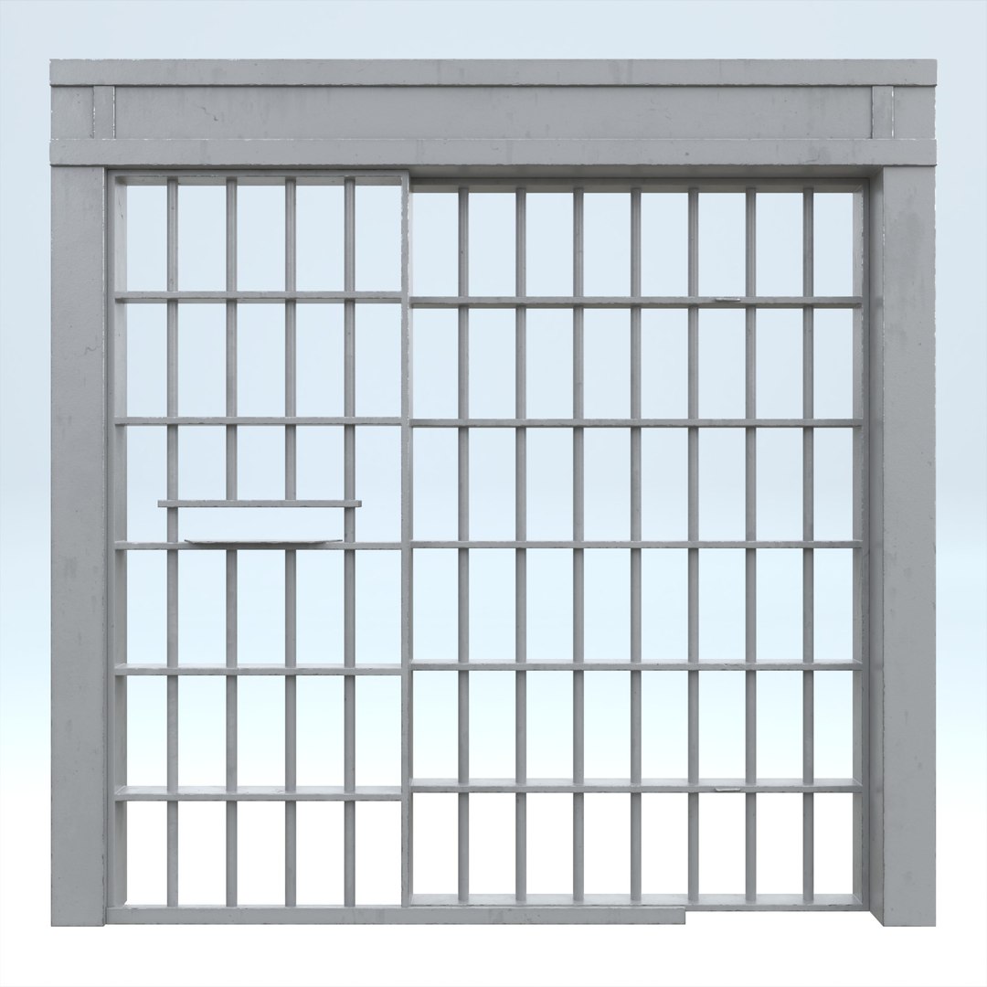 3D White Prison Door https://p.turbosquid.com/ts-thumb/T3/UWbxag/LX/1_0_front_shot/jpg/1780137501/1920x1080/fit_q87/1750d45511d1b290e81fb17a390d5c0f71bac2a7/1_0_front_shot.jpg
