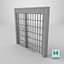 White Prison Door