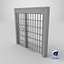 White Prison Door