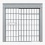 White Prison Door
