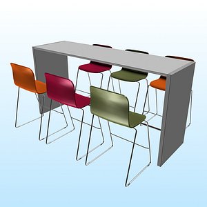 OFFICE CHAT TABLE PP 01 model