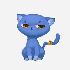 3D model Cartoon Cat