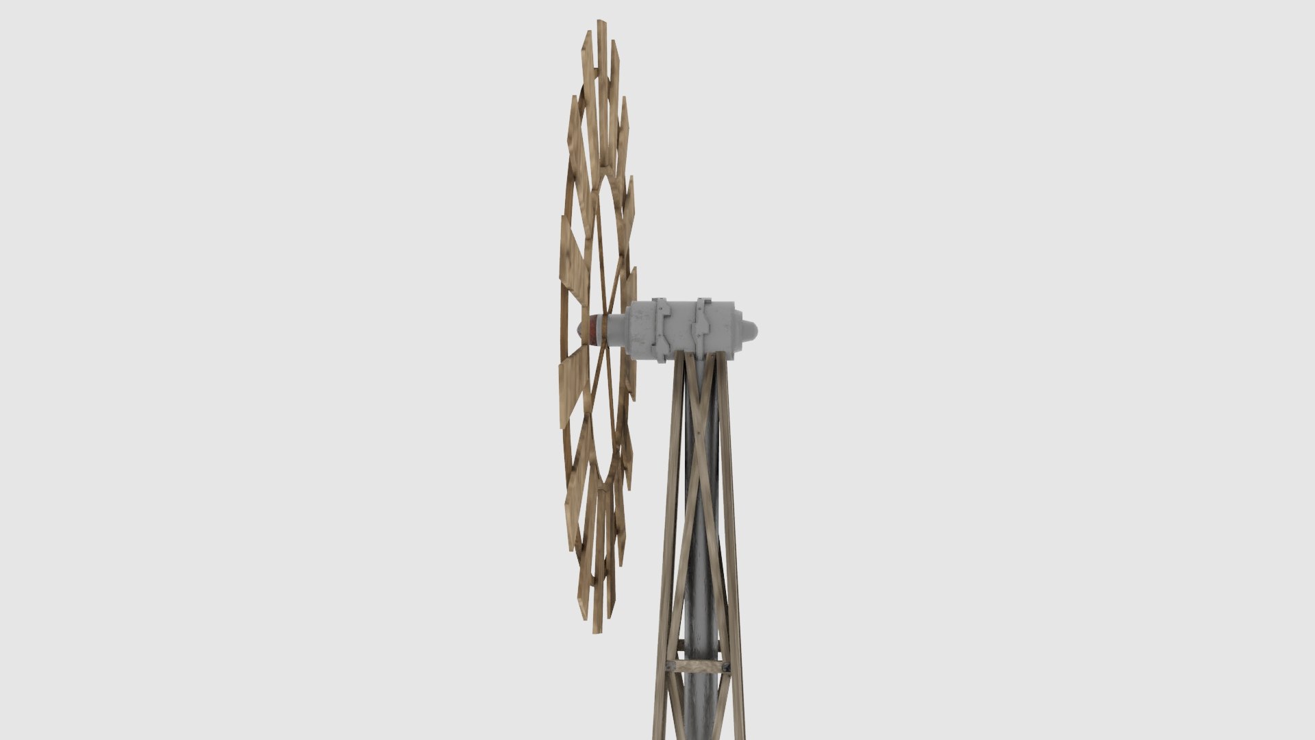 Wind Turbine Fan 3D Model - TurboSquid 2346403
