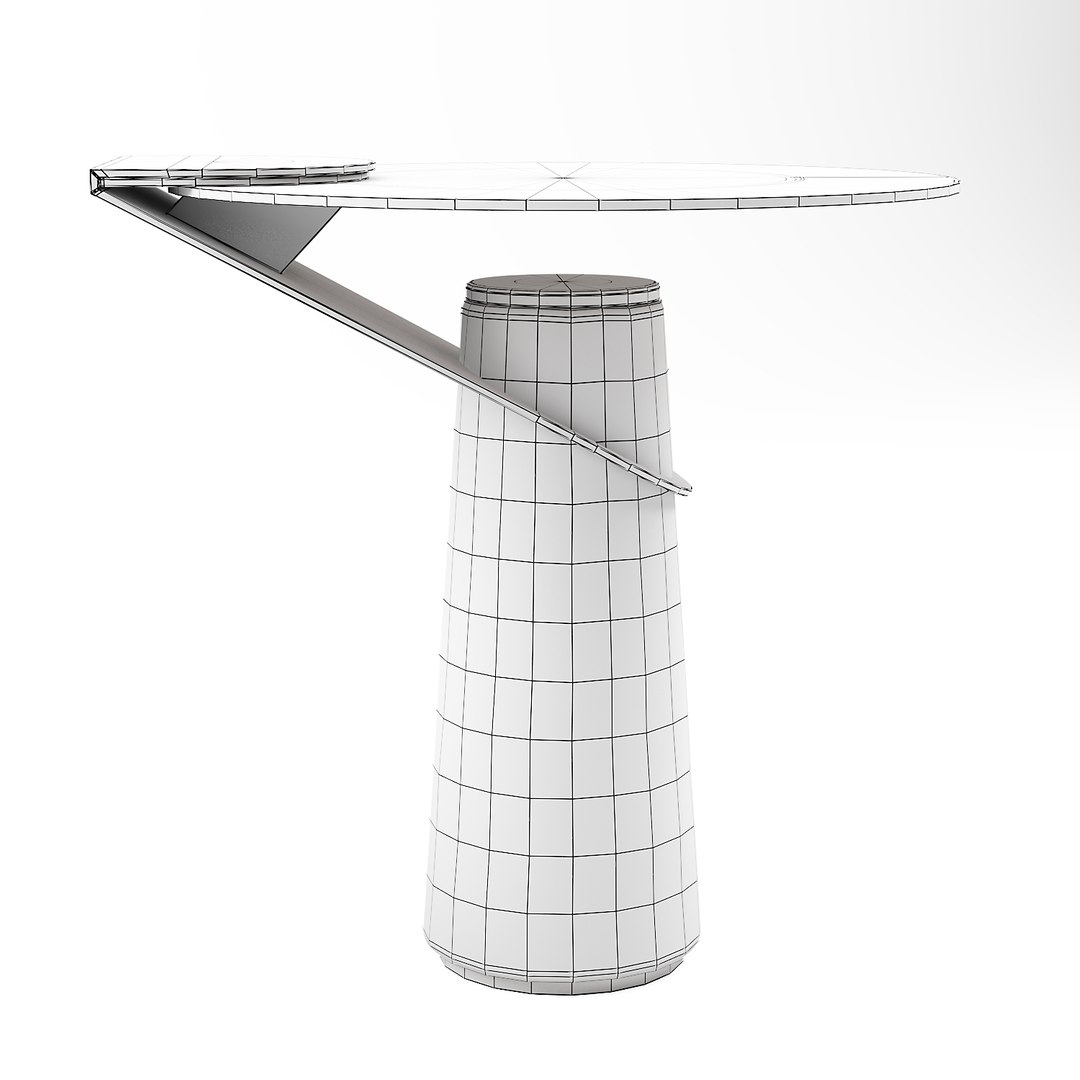 Turri Eclipse Table Glass 3D - TurboSquid 1413611