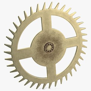 3D Clock Cog
