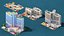 Megapolis City Builder - Isometric Ultimate Pack 3D model