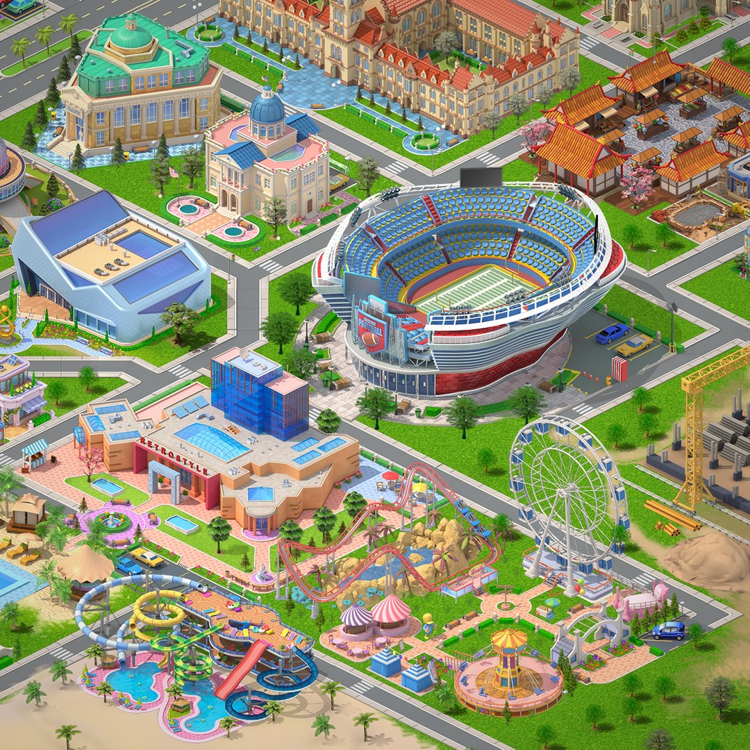 Megapolis City Builder - Isometric Ultimate Pack 3D Model - TurboSquid  2033637