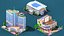 Megapolis City Builder - Isometric Ultimate Pack 3D model