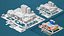 Megapolis City Builder - Isometric Ultimate Pack 3D model