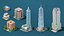 Megapolis City Builder - Isometric Ultimate Pack 3D model
