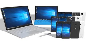 3d model realistic microsoft surface lumia