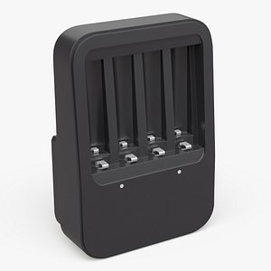 Black AA and AAA Battery Charger